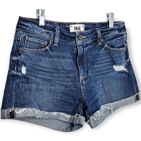 PAIGE Jimmy Jimmy Short in Fabiola Destructed size 27 - Picture 3 of 8